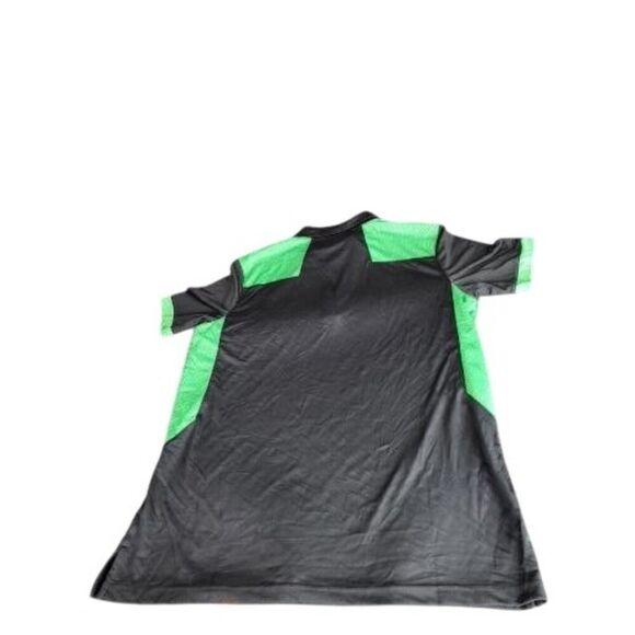 Lansdowne Rugby Polo Shirt Mens XL Black Green Ireland‎ Drylans Performance - Picture 6 of 6